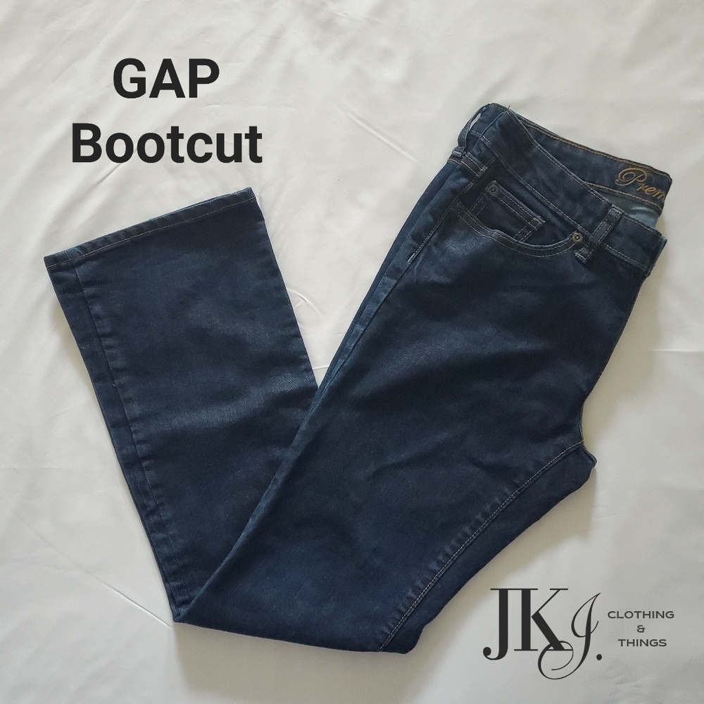 GAP Bootcut Jeans Womens Pants Dark Wash